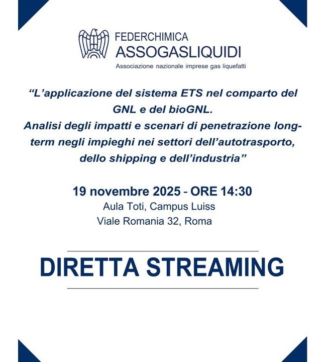 Evento GNL - Impatto ETS e scenari