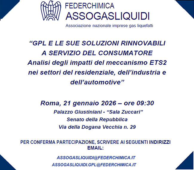 EVENTO ASSOGASLIQUIDI - Analisi degli impatti del meccanismo ETS2 nei settori del residenziale, dell’industria e dell’automotive